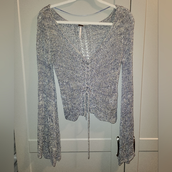 Free People | Zinnia Crochet Sweater - Picture 4 of 8